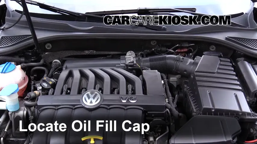 2015 Volkswagen Passat SEL Premium 3.6L V6 Aceite